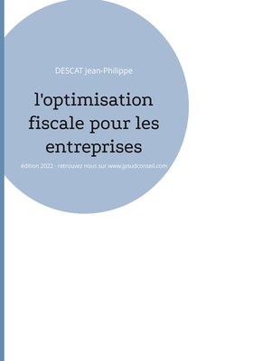 cover image of L'optimisation fiscale pour les entreprises